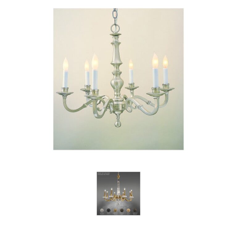 JVI Designs San Clemente Cast Brass Chandelier