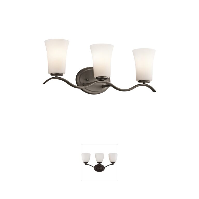 Kichler Armida Olde Bronze 3-Light Vanity Light