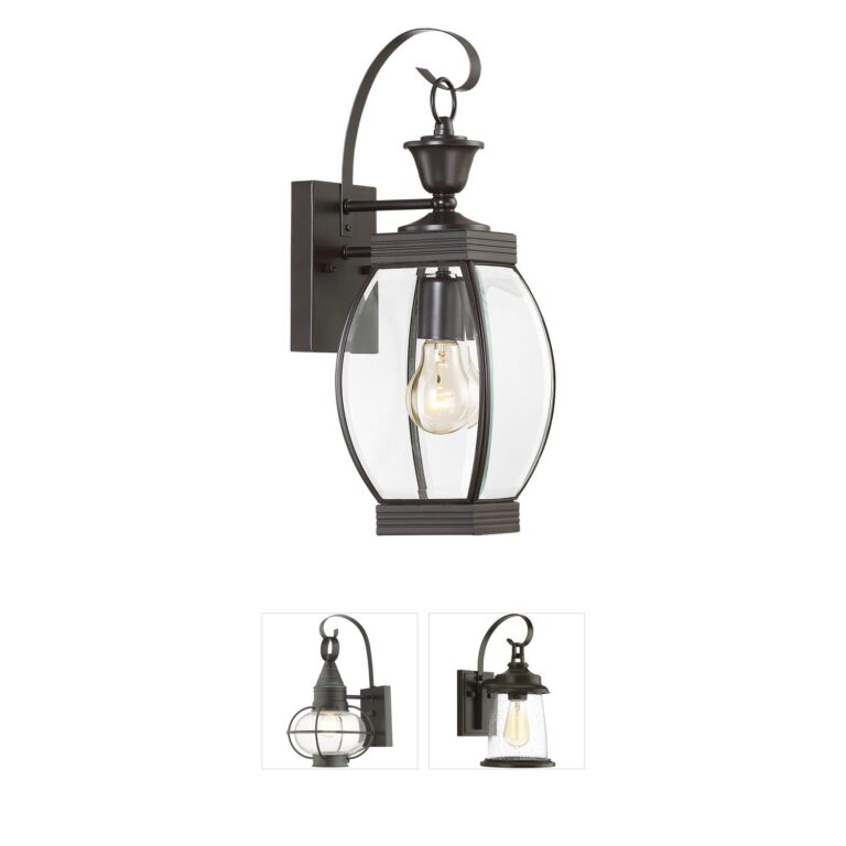 Quoizel Oasis Medici Bronze Outdoor Wall Lantern