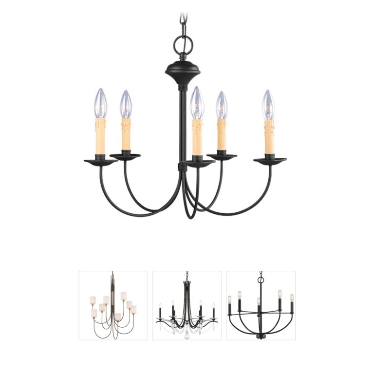 Livex Lighting Heritage Collection Steel Chandelier