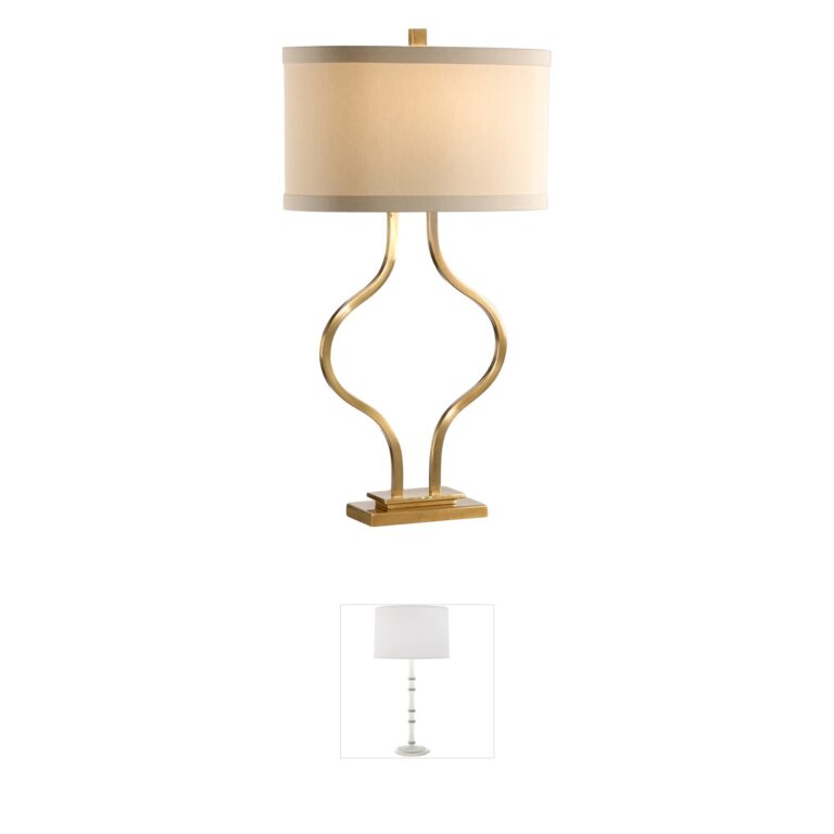 Wildwood MarketPlace Hand Formed Antique Brass Table Lamp