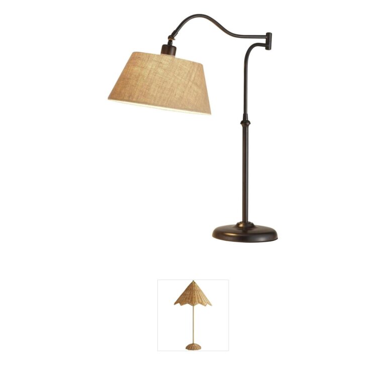 Adesso Rodeo Antique Bronze Table Lamp