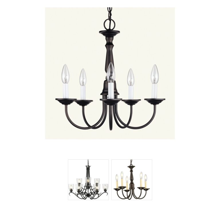 Livex Lighting Home Basics Bronze Chandelier