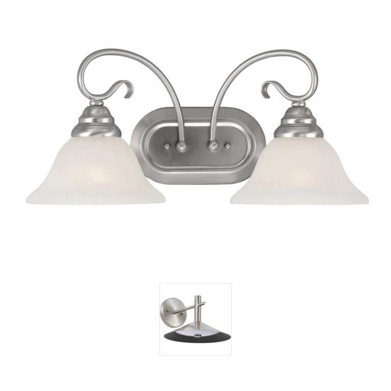 Livex Lighting Coronado Steel Bathroom Vanity Light
