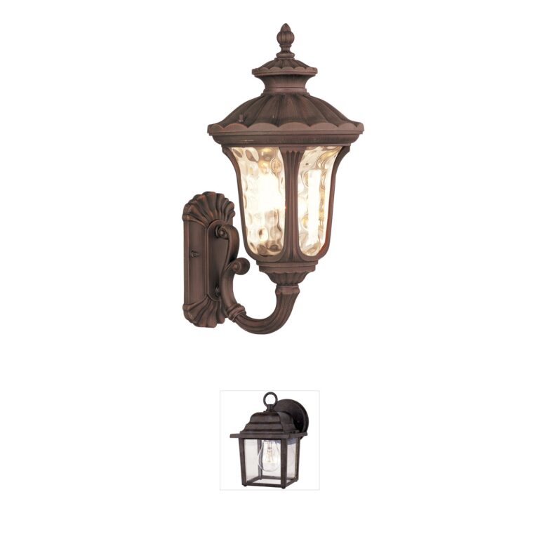 Livex Lighting Oxford Collection Imperial Bronze Outdoor Lantern