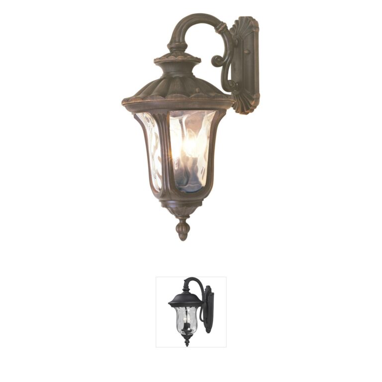 Livex Lighting Oxford Collection Imperial Bronze Outdoor Wall Lantern