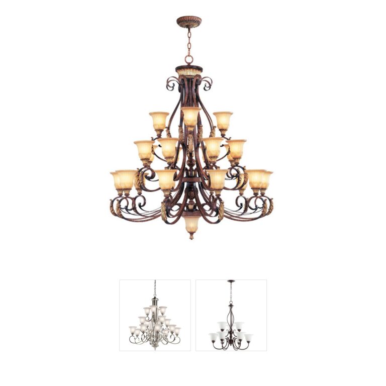Livex Lighting Villa Verona 23-Light Verona Bronze Chandelier