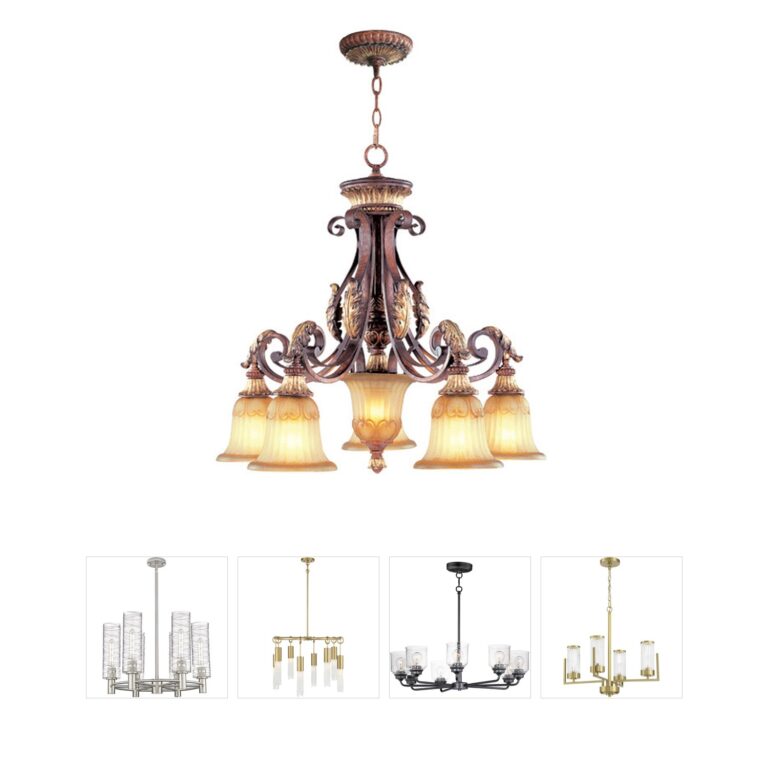 Livex Lighting Villa Verona 6-Light Verona Bronze Chandelier