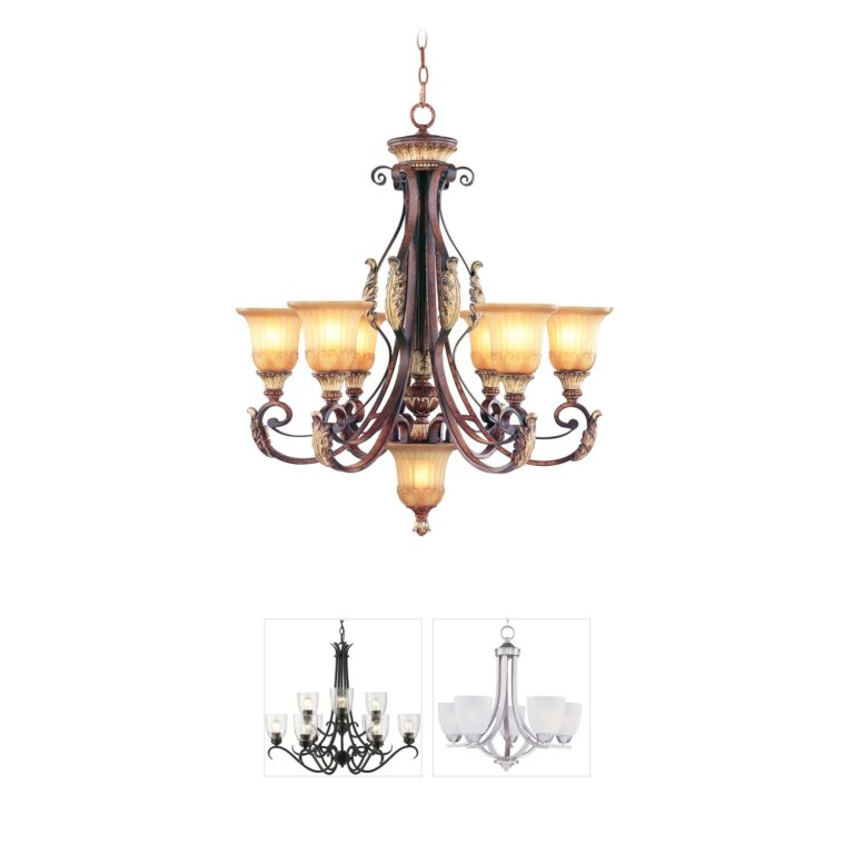 Livex Lighting Villa Verona 7-Light Verona Bronze Chandelier