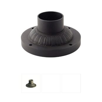 Hinkley Isaac Museum Bronze Aluminum Pier Mount Base