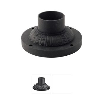 Hinkley Isaac Vintage Black Pier Mount Base