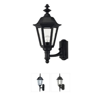 Hinkley Estate Series Manor House Black Aluminum Outdoor Wall Light