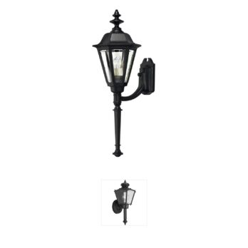 Hinkley Estate Series Manor House Black Aluminum Outdoor Wall Light