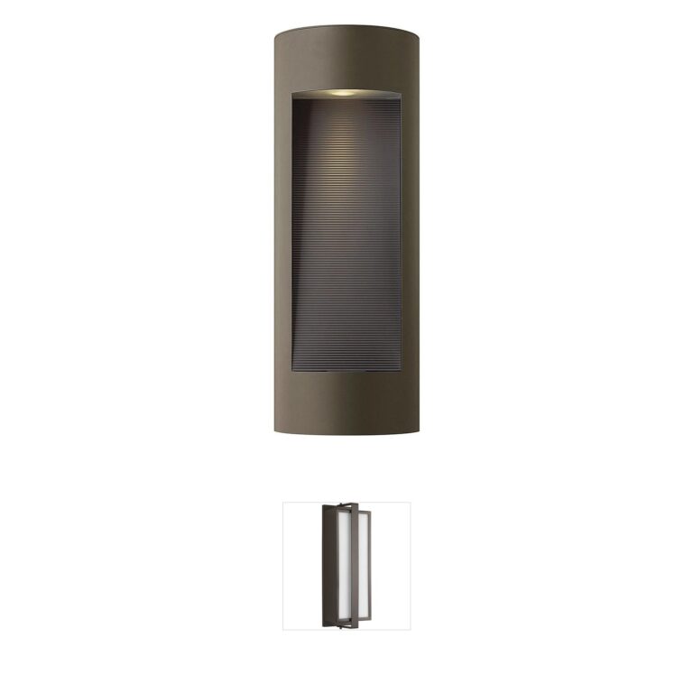 Hinkley Luna Bronze Modern Outdoor Wall Light