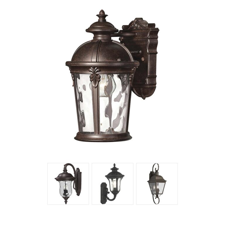 Hinkley Estate Series Windsor River Rock Outdoor Wall Light