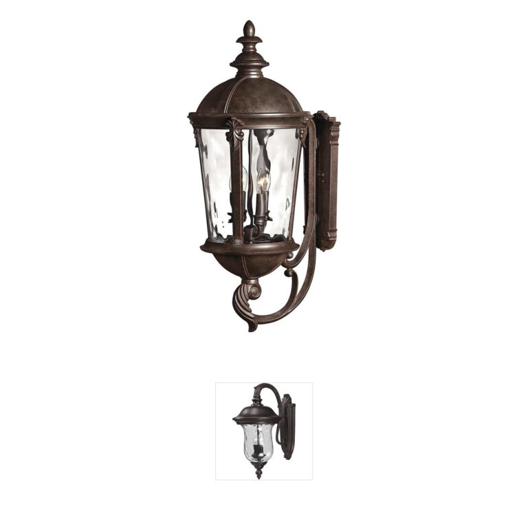 Hinkley Windsor River Rock Aluminum Outdoor Wall Light