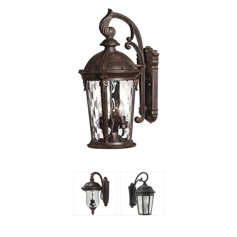 Hinkley Estate Series Windsor River Rock Outdoor Wall Light