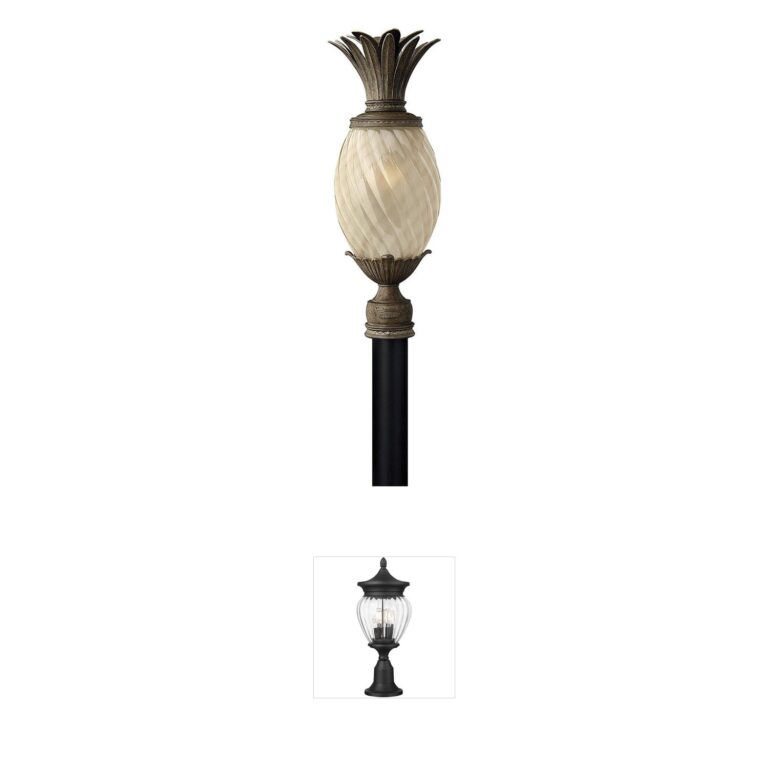Hinkley Plantation Pearl Bronze Outdoor Post Lantern