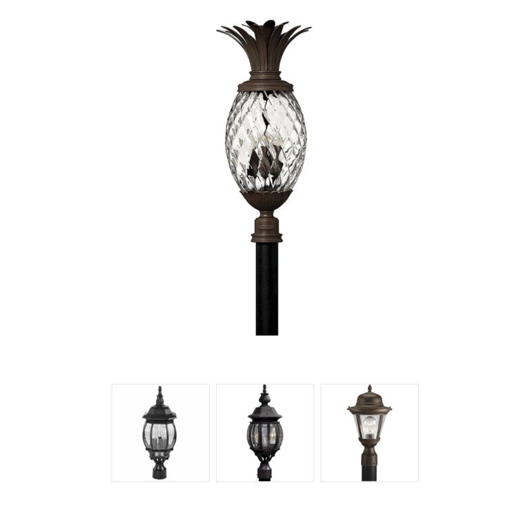 Hinkley Plantation Solid Brass Post Lantern