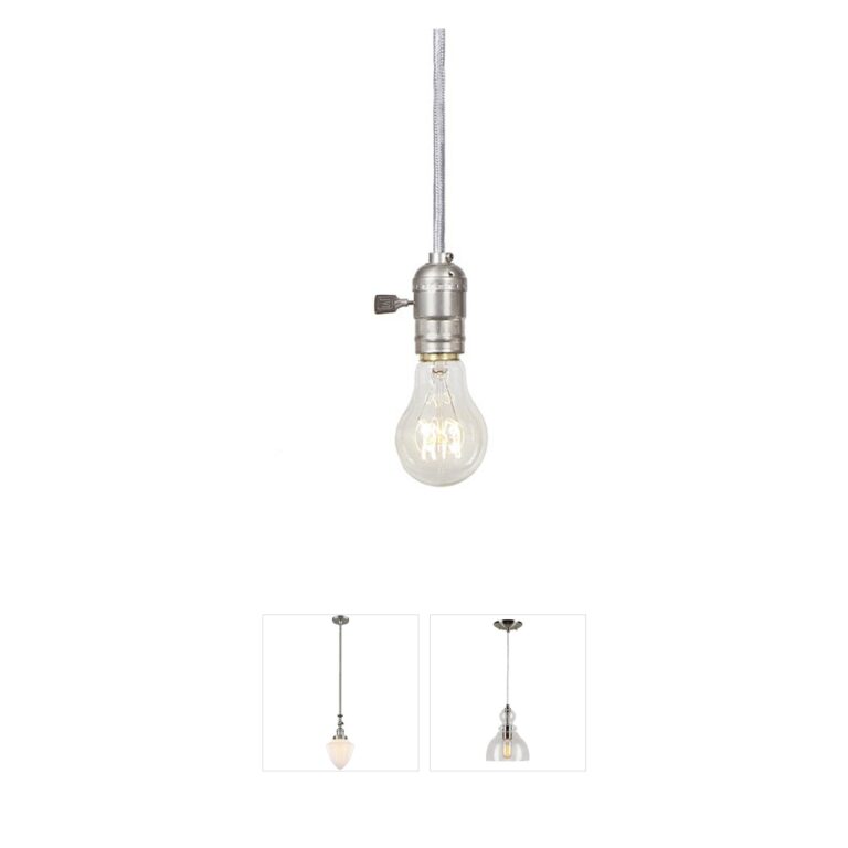 JVI Designs Union Square Pewter Mini Pendant