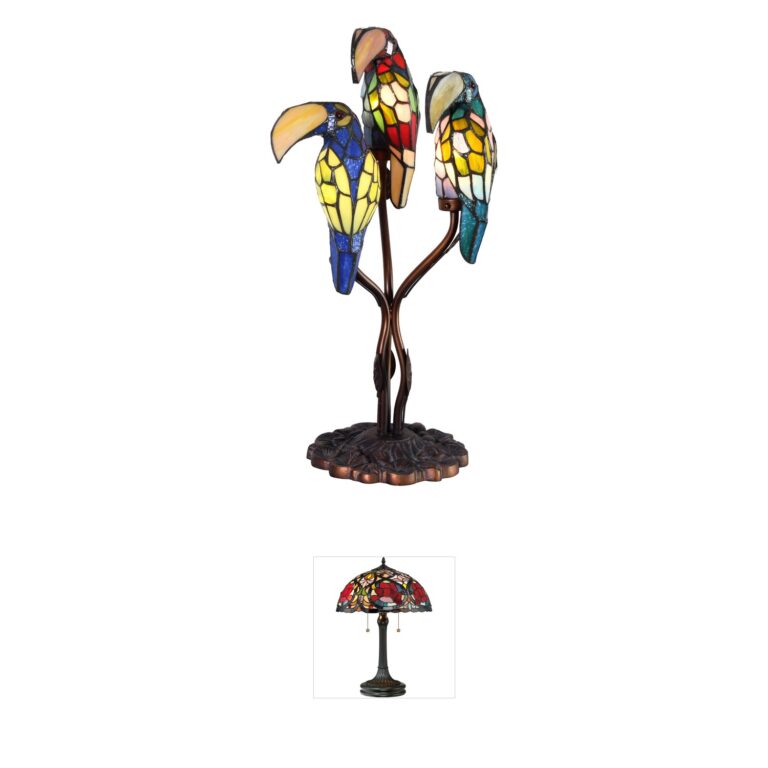 Dale Tiffany Evelyn Collection Copper Bronze Table Lamp