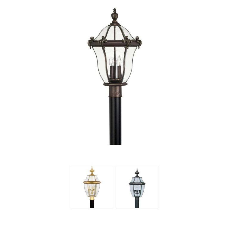 Hinkley San Clemente Estate Series Copper Bronze Post Lantern