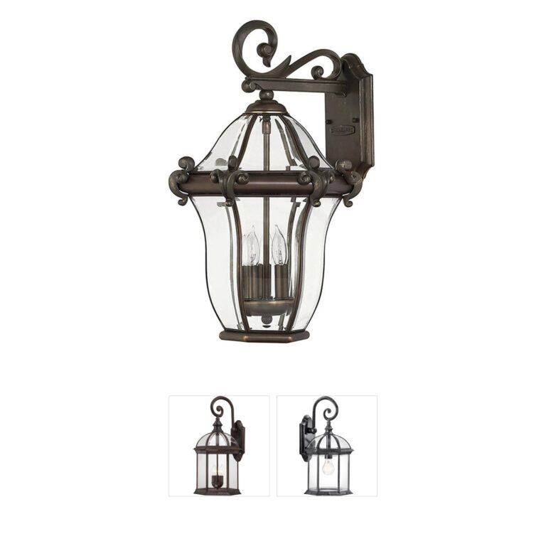 Hinkley San Clemente Copper Bronze Outdoor Wall Light