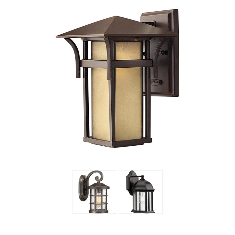 Hinkley Estate Series Harbor Anchor Bronze Outdoor Wall Light