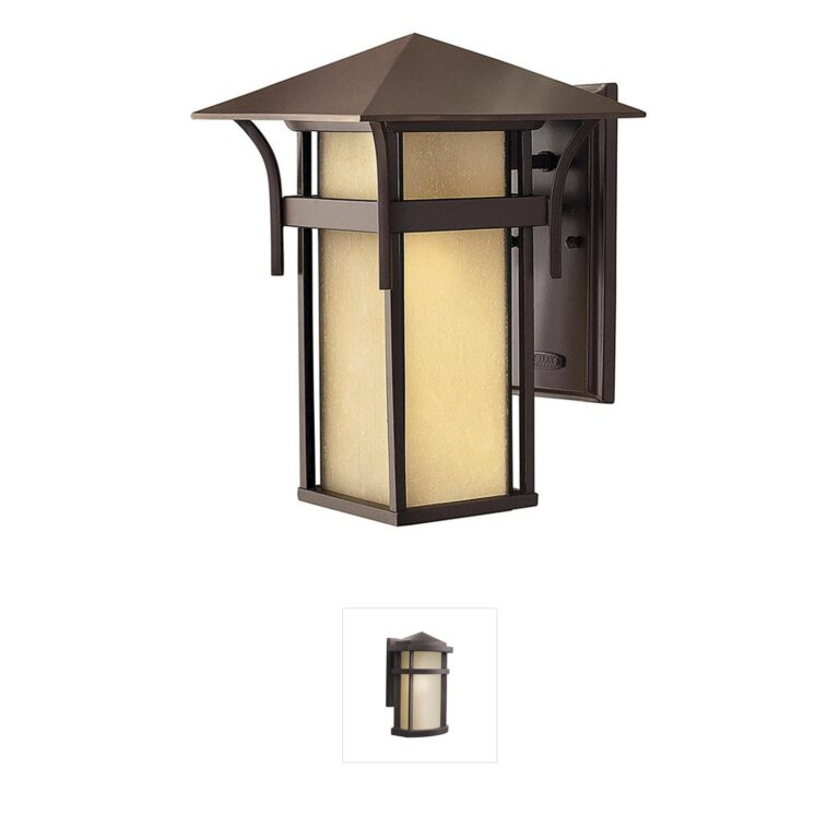Hinkley Estate Series Harbor Anchor Bronze Outdoor Wall Light