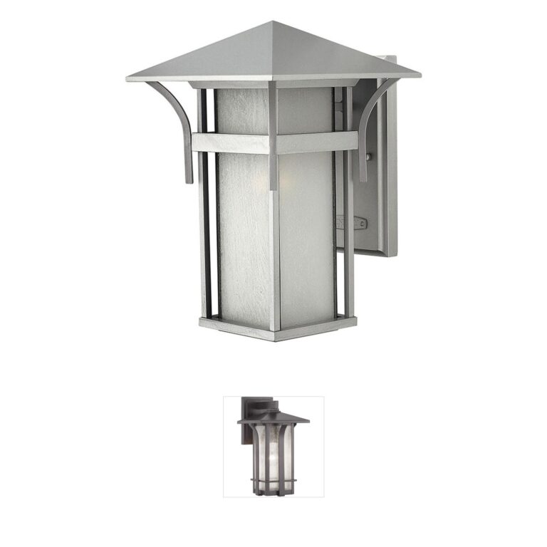Hinkley Estate Series Harbor Titanium Outdoor Wall Light