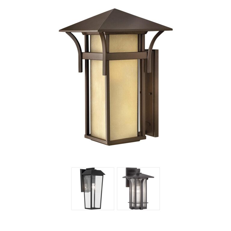 Hinkley Estate Series Harbor Anchor Bronze Outdoor Wall Lantern