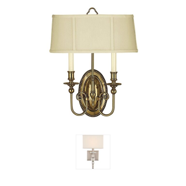 Hinkley Lighting Cambridge 2-Light Solid Brass Wall Sconce