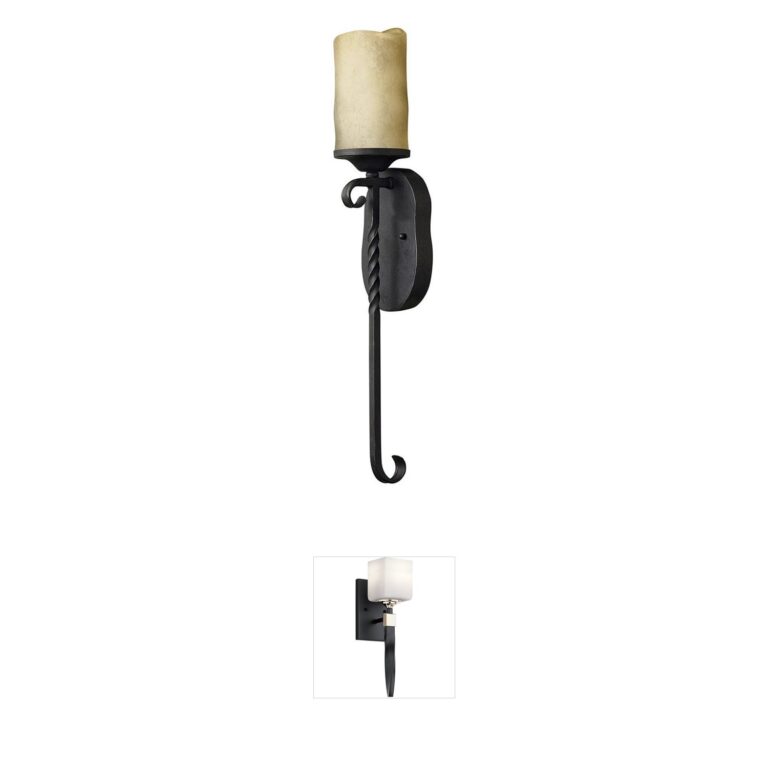 Hinkley Casa Olde Black Metal Wall Sconce