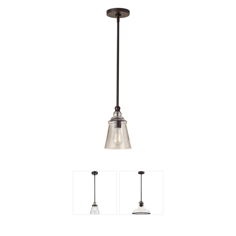 Generation Lighting Urban Renewal Steel Bell Pendant