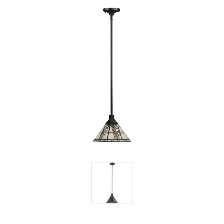 Hinkley Tahoe Regency Bronze Mini Pendant with Clear Seedy Glass