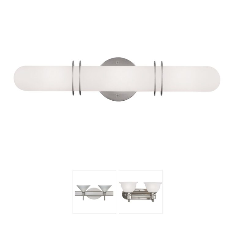 Livex Lighting Pelham Brushed Nickel Vanity Light