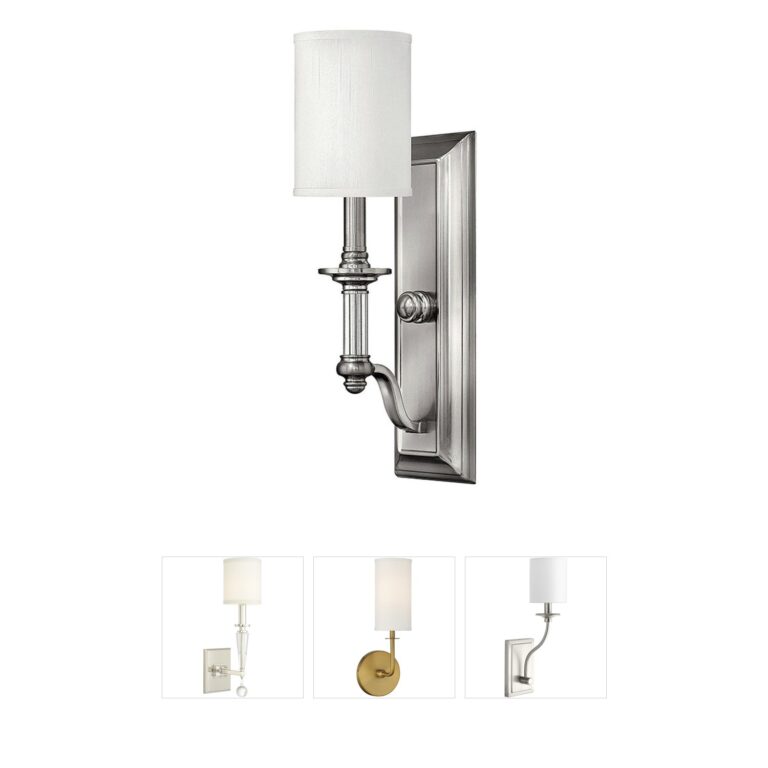 Hinkley Sussex Brushed Nickel Wall Sconce