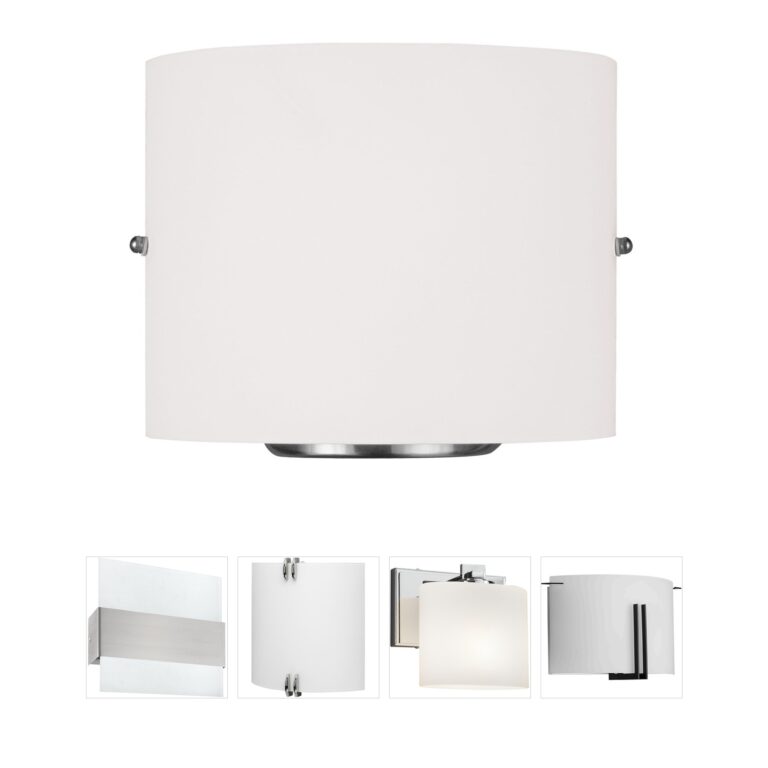 Livex Lighting Allison Steel 2-Light Wall Sconce