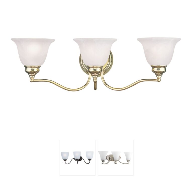 Livex Lighting Essex Polished Brass Vanity Light