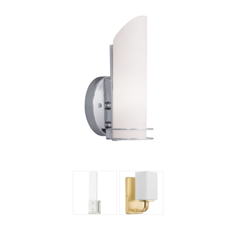 Livex Lighting Pelham Collection Polished Chrome Vanity Light