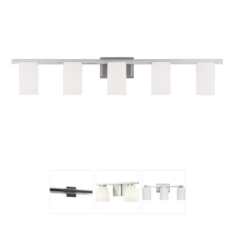 Livex Lighting Astoria 5-Light Brushed Nickel Vanity Light