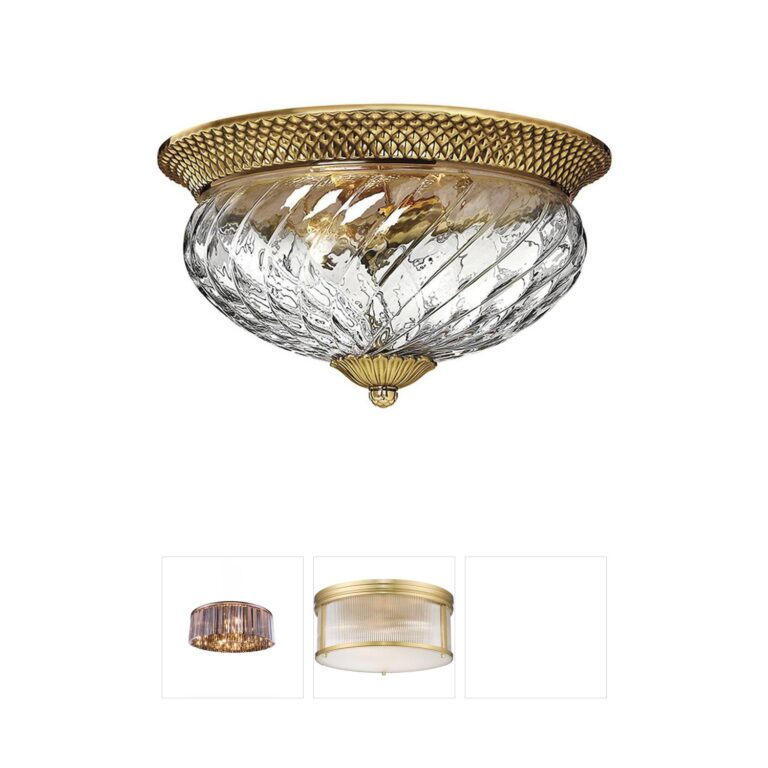 Hinkley Plantation Solid Brass Flush Mount