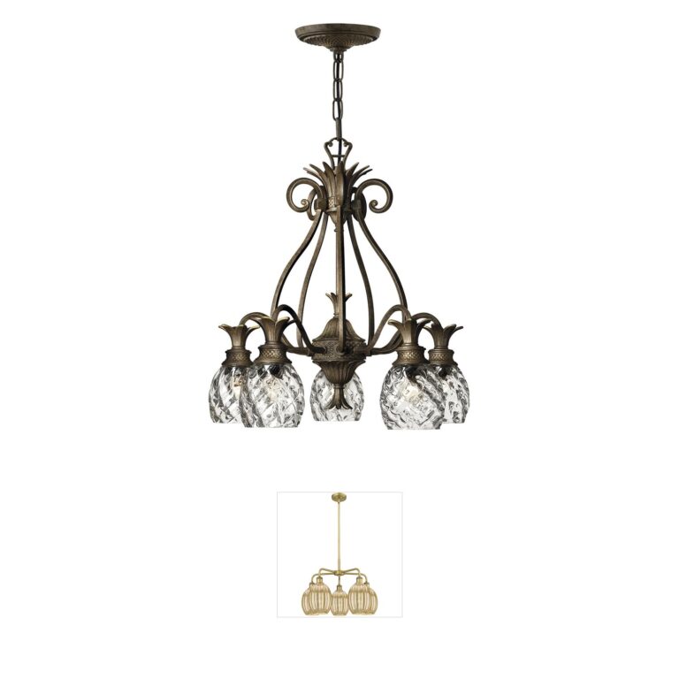 Hinkley Plantation Pearl Bronze Chandelier