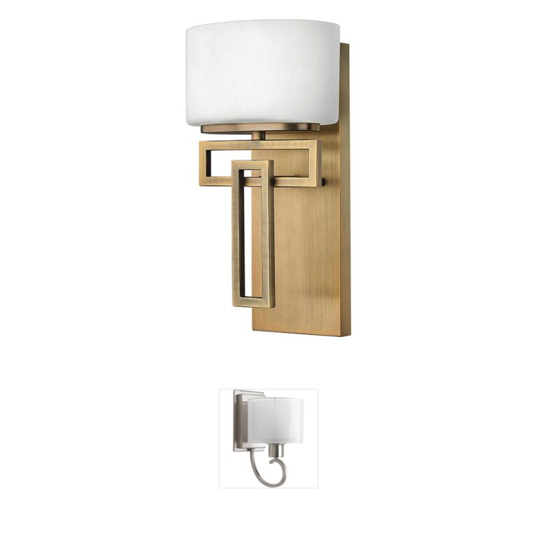 Hinkley Lanza Brushed Bronze Vanity Light