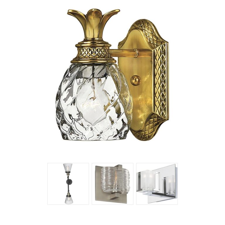 Hinkley Plantation Solid Brass Vanity Light