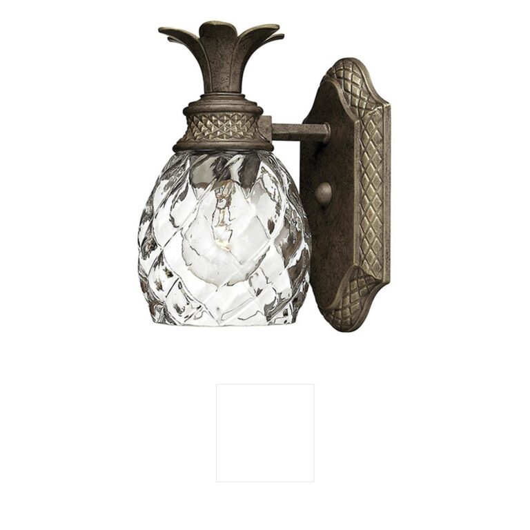 Hinkley Plantation Pearl Bronze Vanity Sconce