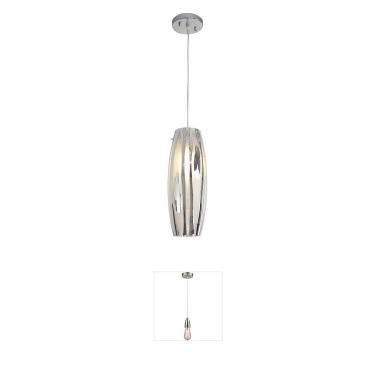 Varaluz Chroman Empire Chrome Mini Pendant