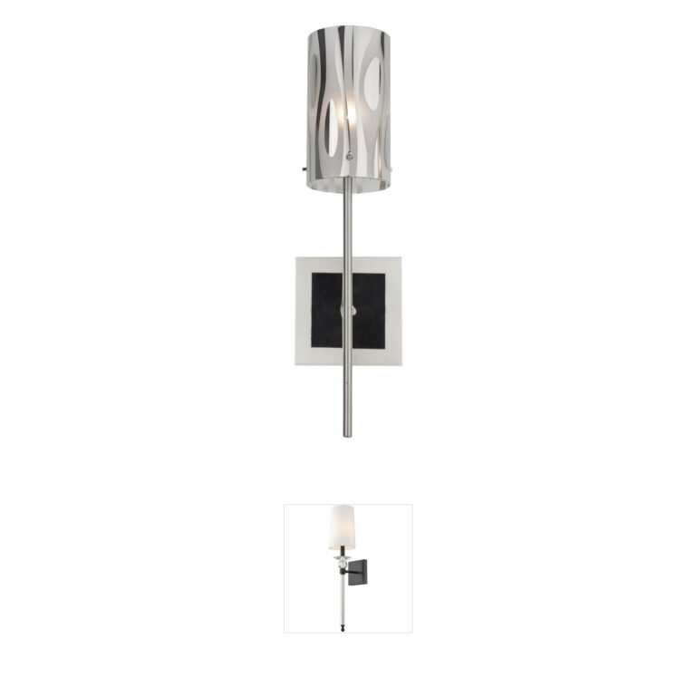 Varaluz Chroman Empire Chrome Wall Sconce