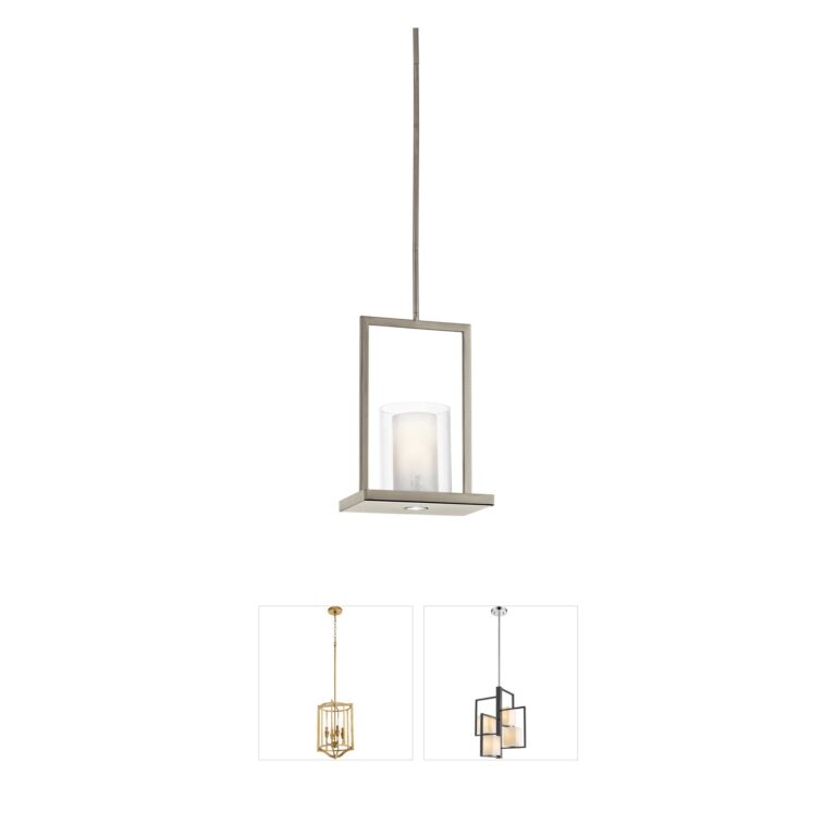 Kichler Triad Classic Pewter Steel Pendant