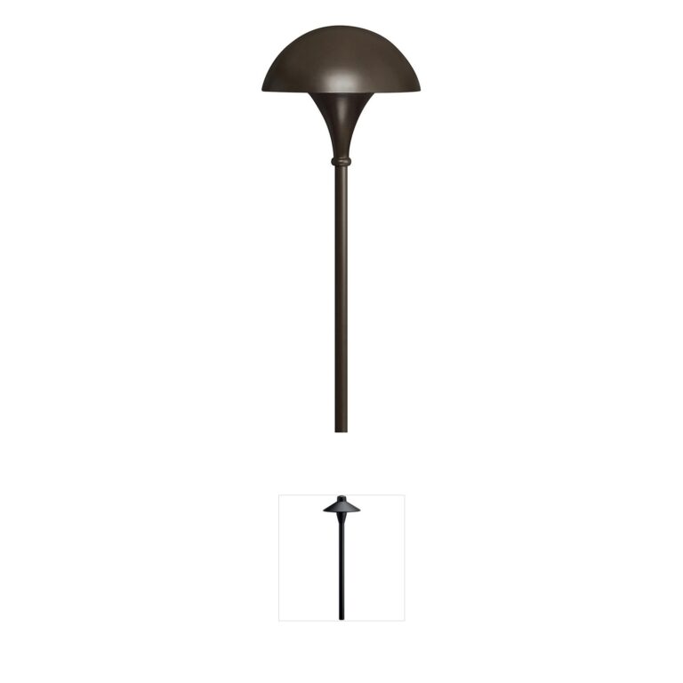 Hinkley Mushroom 120v Bronze Aluminum Landscape Path Light